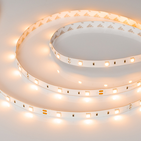 Светодиодная лента RT-B30-10mm 12V Warm2400 (7.2 W/m, IP20, 5060, 5m) (Arlight, Открытый) Lednikoff