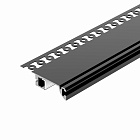 Профиль PLINTUS-FANTOM-L-2000 BLACK (Arlight, Алюминий) Lednikoff