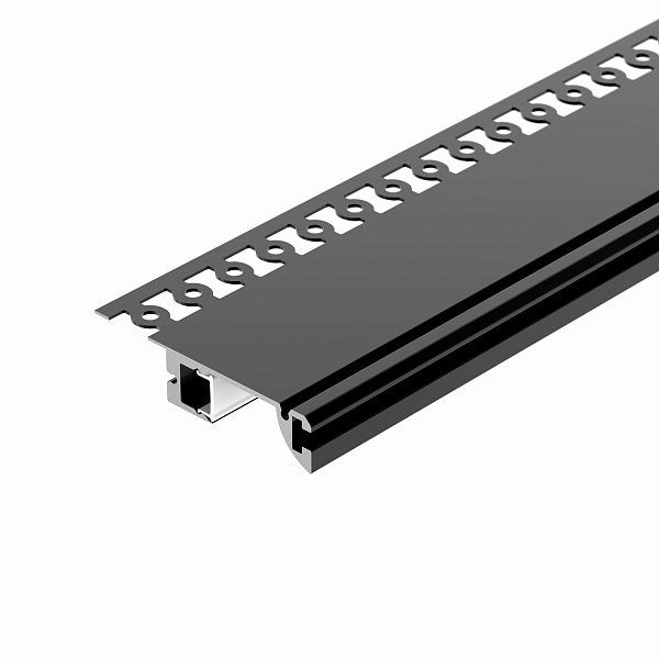 Профиль PLINTUS-FANTOM-L-2000 BLACK (Arlight, Алюминий) Lednikoff