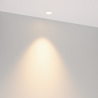 Светильник MS-INVISIO-TRIMLESS-R35-5W Warm3000 (WH-WH, 36 deg, 230V) (Arlight, IP54 Металл, 5 лет) Lednikoff