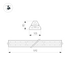 Светильник SP-LAGERN-L630-100W Day4000 (WH, 90х110 deg, 230V) (Arlight, IP65 Металл, 5 лет) Lednikoff