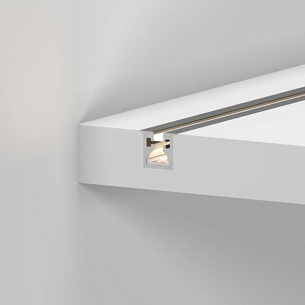 Профиль с экраном SL-MINI-3-H10-F12-2000 IRON GREY (Arlight, Алюминий+пластик) Lednikoff