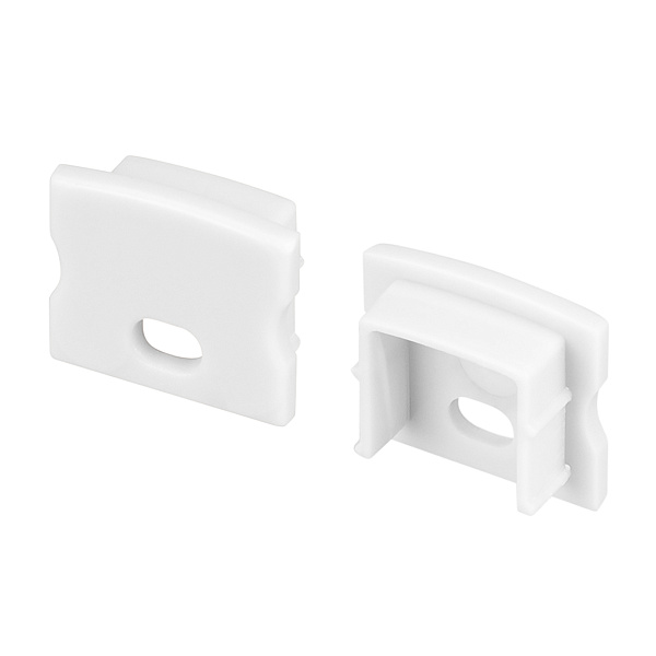 Заглушка LINE-1715 с отверстием WHITE (Arlight, Пластик) Lednikoff