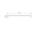 Экран матовый для KLUS-POWER-W50-F (Arlight, Пластик) Lednikoff