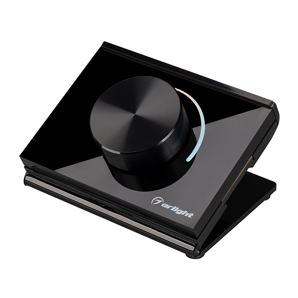 Панель SMART-P100-MIX-SUF Black (3V, Rotary, 2.4G) (Arlight, IP20 Пластик, 5 лет) Lednikoff