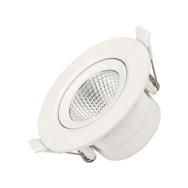 Светильник LTD-POLAR-TURN-R90-7W Warm3000 (WH, 36 deg, 230V) (Arlight, IP20 Пластик, 3 года) Lednikoff