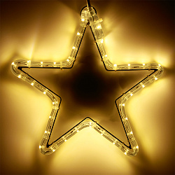 Фигура cветодиодная ARD-STAR-M1-295x275-36LED Warm (230V, 2.5W) (Ardecoled, IP65, 1 год)