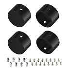 Заглушка WPH-FLEX-D22-360deg BLACK ALU глухая (Arlight, Металл) Lednikoff