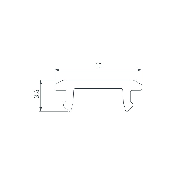 Экран SL-W9-2000 OPAL (Arlight, Пластик) Lednikoff