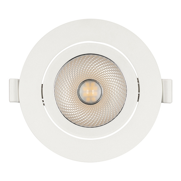Светильник LTD-POLAR-TURN-R105-10W Warm3000 (WH, 36 deg, 230V) (Arlight, IP20 Пластик, 3 года) Lednikoff