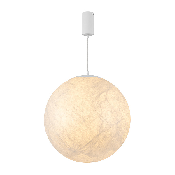 Светильник SP-SILKA-HANG-R600-12W Warm2700 (WH, 330 deg, 230V) (Arlight, IP20 Натуральный шелк, 3 года)