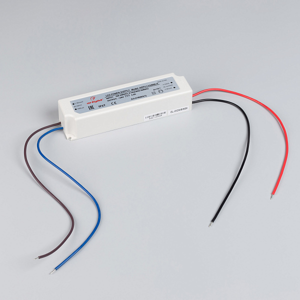 Блок питания ARPV-LV24060-A (24V, 2.5A, 60W) (Arlight, IP67 Пластик, 3 года) Lednikoff
