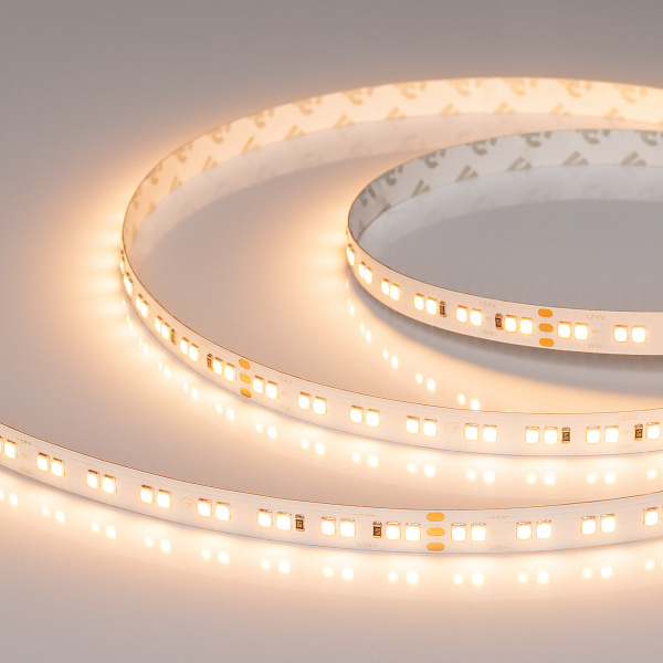 Светодиодная лента UL-A160-10mm 24V Warm-MIX (15 W/m, IP20, 5m) (Arlight, Изменяемая ЦТ) Lednikoff