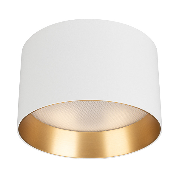 Светильник SP-BISCOTTO-R140-15W Warm3300-MIX (WH-GD, 80 deg, 230V) (Arlight, IP54 Металл, 5 лет) Lednikoff