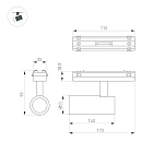 Светильник MAG-VIBE-SPOT-R55-18W Day4000-MIX (WH, 24 deg, 48V, TUYA Zigbee) (Arlight, IP20 Металл, 5 лет)