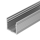 Профиль с экраном ALU-POWER-W35S-2000 ANOD+FROST (Arlight, Алюминий) Lednikoff