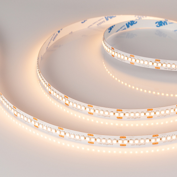 Светодиодная лента RT 6-3528-240 24V Warm2700 4х (1200 LED) (Arlight, 19.2 Вт/м, IP20) Lednikoff