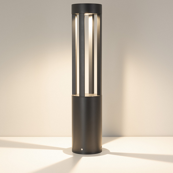 Светильник LGD-CASTELLO-BOLL-H1000-20W Warm3500-MIX (GR, 80 deg, 230V) (Arlight, IP65 Металл, 5 лет) Lednikoff