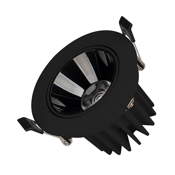 Светильник MS-FORECAST-BUILT-TURN-R102-12W Warm3000 (BK-BK, 32 deg, 230V) (Arlight, IP20 Металл, 5 лет) Lednikoff