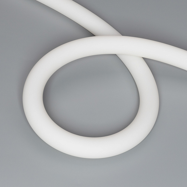 Светодиодная лента герметичная MOONLIGHT-TOP-A336-D30mm 24V Day4000 (14.4 W/m, IP65, 5m, wire x1) (Arlight, Вывод прямой, 3 года)