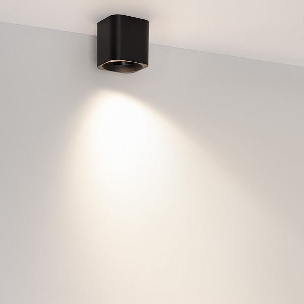 Светильник SP-ACENTO-S95x95-10W Day4000 (BK, 20-45 deg, 230V) (Arlight, IP20 Металл, 5 лет) Lednikoff