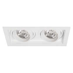 Светильник MS-VORTEX-BUILT-S210x117-2x20W Warm3000 (WH-WH, 40 deg, 230V) (Arlight, IP20 Металл, 5 лет)