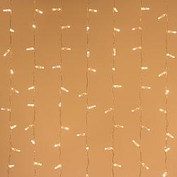Светодиодная гирлянда ARD-CURTAIN-CLASSIC-2000x9000-CLEAR-2200LED Warm (230V, 120W) (Ardecoled, IP65)