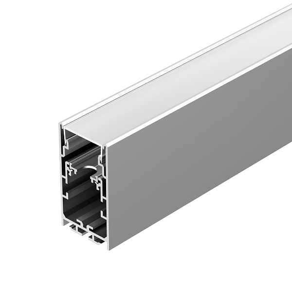 Профиль с экраном S2-LINE-3360-2500 ANOD+OPAL (Arlight, Алюминий) Lednikoff