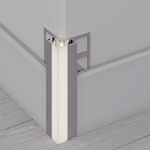 Профиль ARH-DECORE-S12-EXT-2000 ANOD внешний (Arlight, Алюминий) Lednikoff