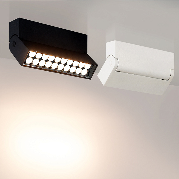 Светильник SP-LOFT-SURFACE-S170-10W Warm3000 (BK, 24 deg) (Arlight, IP40 Металл, 3 года) Lednikoff