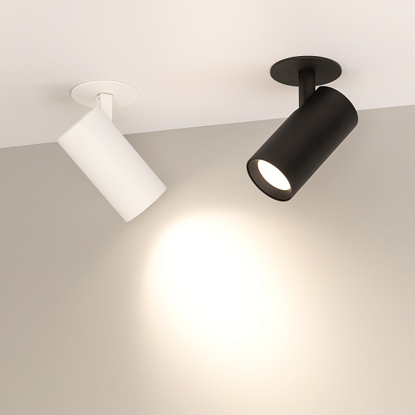 Светильник LGD-LUMOS-R55-9W Warm3000 (WH, 25 deg, 230V) (Arlight, IP20 Металл, 3 года) Lednikoff