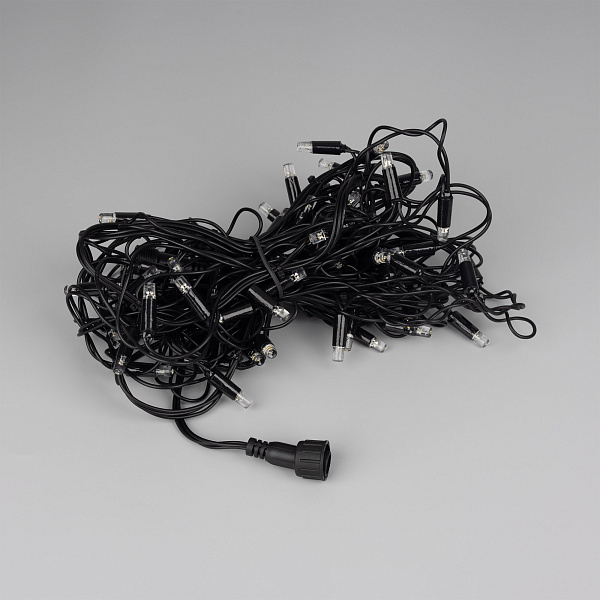 Светодиодная гирлянда ARD-EDGE-CLASSIC-2400x600-BLACK-88LED-PULSE Warm (230V, 6W) (Ardecoled, IP65) Lednikoff