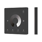 INTELLIGENT ARLIGHT Сенсорная панель SMART-RF-801-11-1G-4SC-DIM черный (3V, 2.4G) накладная (IARL, IP20 Пластик, 5 лет) Lednikoff