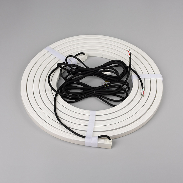 Светодиодная лента герметичная NOVA-TOP-PU-A120-16x15mm 24V Warm2700 (10 W/m, IP68, 5m, wire x2) (Arlight, Полиуретан)