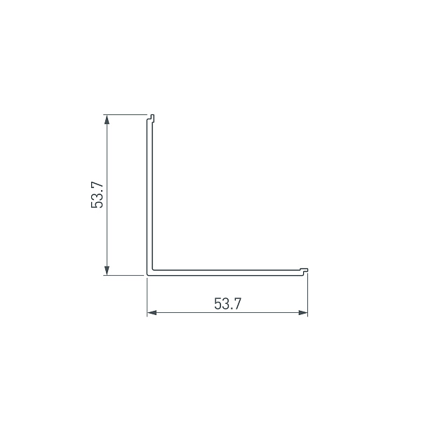 Экран KANT-H55 SQUARE OPAL (Arlight, Пластик) Lednikoff