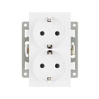 Механизм электрической розетки SCT-MEUD-PL-WH (250V, 16A) (Arlight, -) Lednikoff