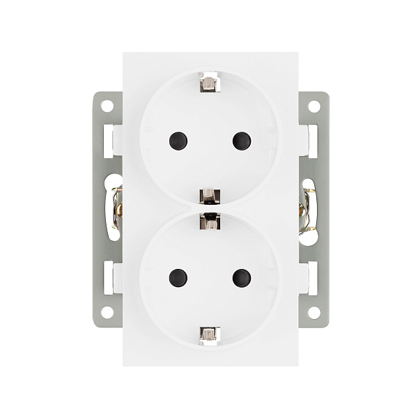 Механизм электрической розетки SCT-MEUD-PL-WH (250V, 16A) (Arlight, -) Lednikoff