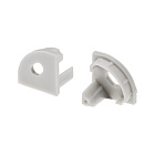 Заглушка ARH-KANT-16R с отверстием (Arlight, Пластик) Lednikoff