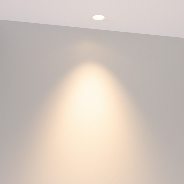 Светильник MS-ARADO-TRIMLESS-R35-3W Warm3000 (WH-WH, 36 deg, 230V) (Arlight, IP20 Металл, 5 лет) Lednikoff
