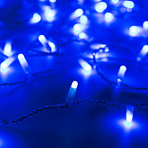 Светодиодная гирлянда ARD-STRING-CLASSIC-10000-BLUE-100LED-MILK-FLASH Blue (230V, 7W) (Ardecoled, IP65, 1 год)