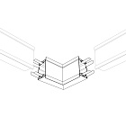 Угол S2-LINIA69-F-L90N внутренний (Arlight, Металл) Lednikoff