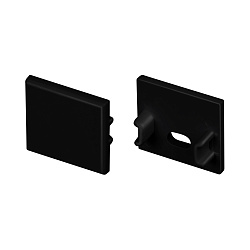 Комплект заглушек FANTOM-BENT-W16 BLACK (Arlight, Пластик)