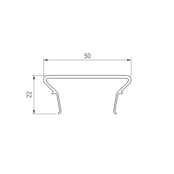 Экран FOLED-50-2000 OPAL-PM (Arlight, Пластик) Lednikoff