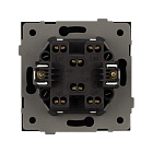 Механизм выключателя одноклавишный перекрёстный SWT-TENDO-MKX1-PL-GR (230V, 10A) (Arlight, Графитовый) Lednikoff