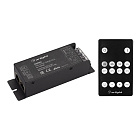 Диммер ARL-SYNC-DIM Black (12-24V, 1x25A, ПДУ 14кн, RF, RJ45) (Arlight, IP20 Металл, 3 года) Lednikoff
