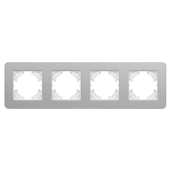 Рамка алюминиевая FRM-AKIRY-SFAL-4-SR (Arlight, -) Lednikoff