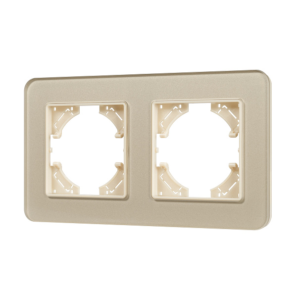 Рамка стеклянная FRM-OMALI-GS-2-GD (Arlight, -) Lednikoff