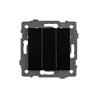 Механизм выключателя трехклавишный непроходной SWT-MK03-PL-BK-V (250V, 10A) (Arlight, -) Lednikoff