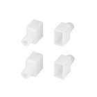 Заглушка WPH-FLEX-0612-SIDE WHITE с отверстием (Arlight, Силикон) Lednikoff