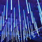 Светодиодная гирлянда ARD-ICEFALL-CLASSIC-D12-500-5PCS-CLEAR-72LED-LIVE BLUE (230V, 6W) (Ardecoled, IP65) Lednikoff